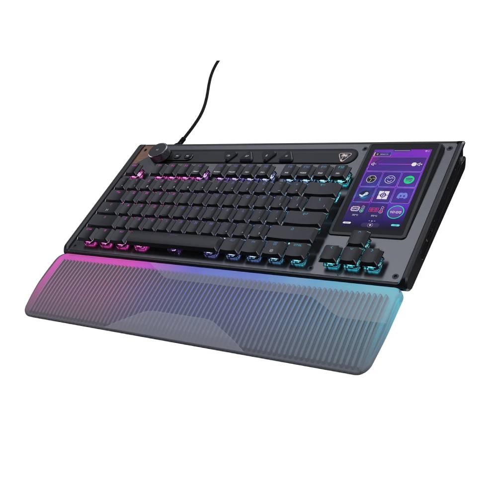 Геймерская клавиатура с сенсорным дисплеем. Turtle Beach Command Series KB7 Геймерская клавиатура с сенсорным дисплеем. Turtle Beach Command Series KB7